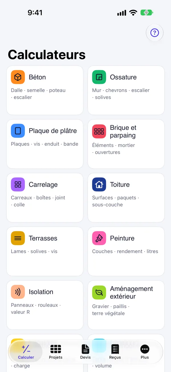 Tous les corps de métier en un geste